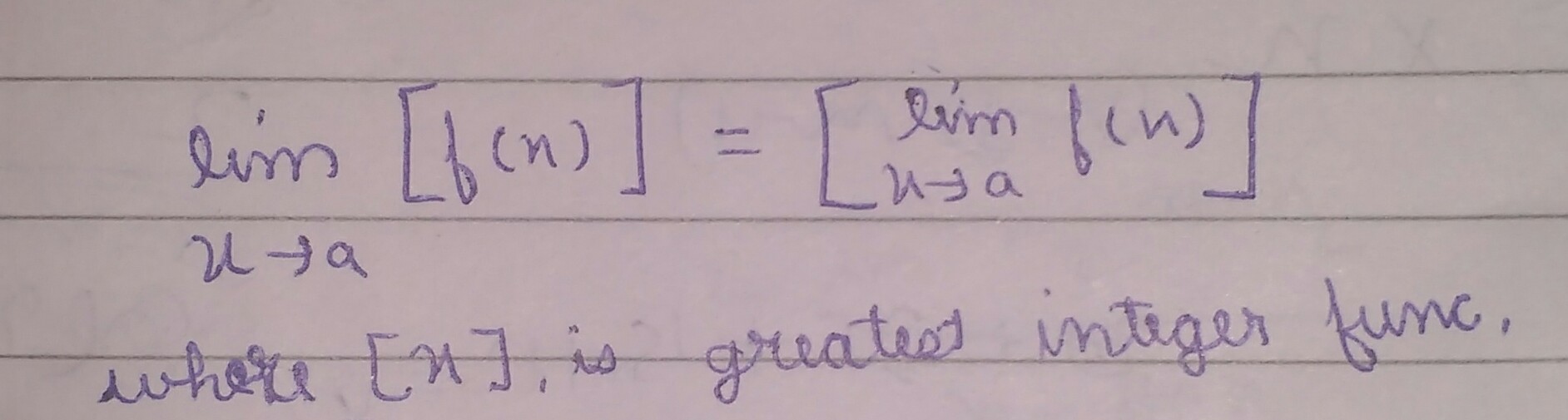 Question image for Does the equality shown in attachment is true or